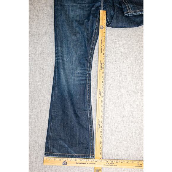 Rock Revival Men's size 36 Sid Straight Leg Denim Jeans (fit 37x31) - Picture 7 of 15